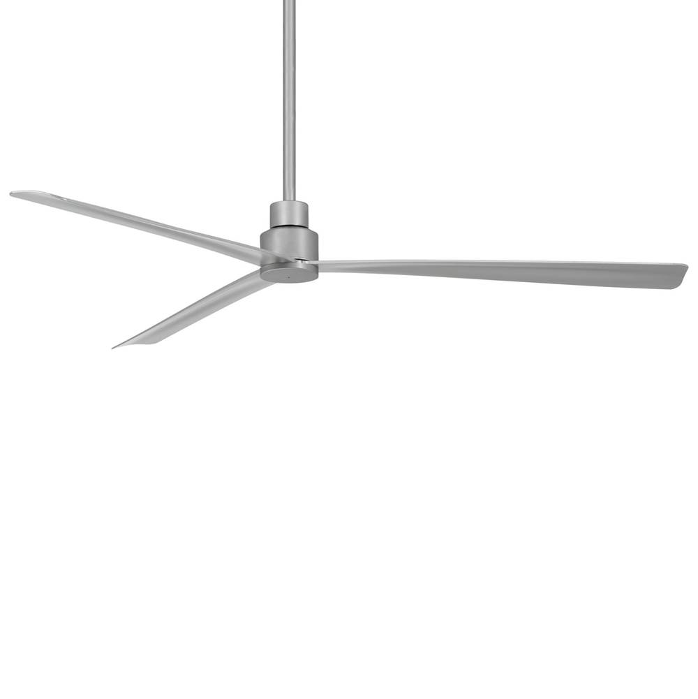 Minka Aire Simple 65 in. Silver Ceiling Fan with Remote
